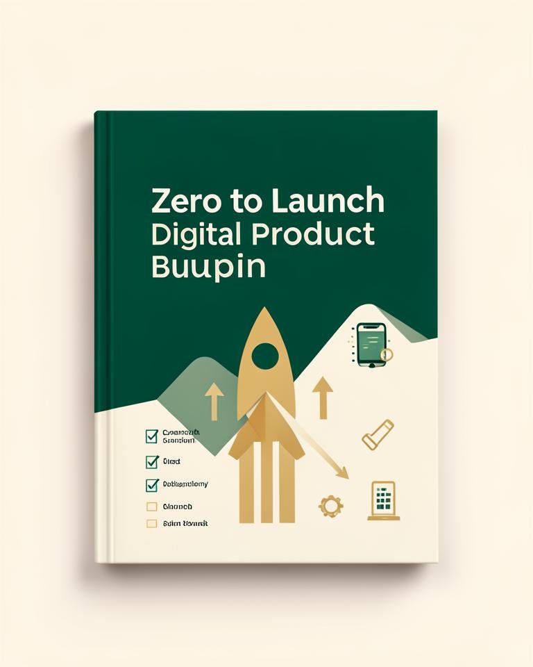 Zero to Launch Blueprint printable planner mockup