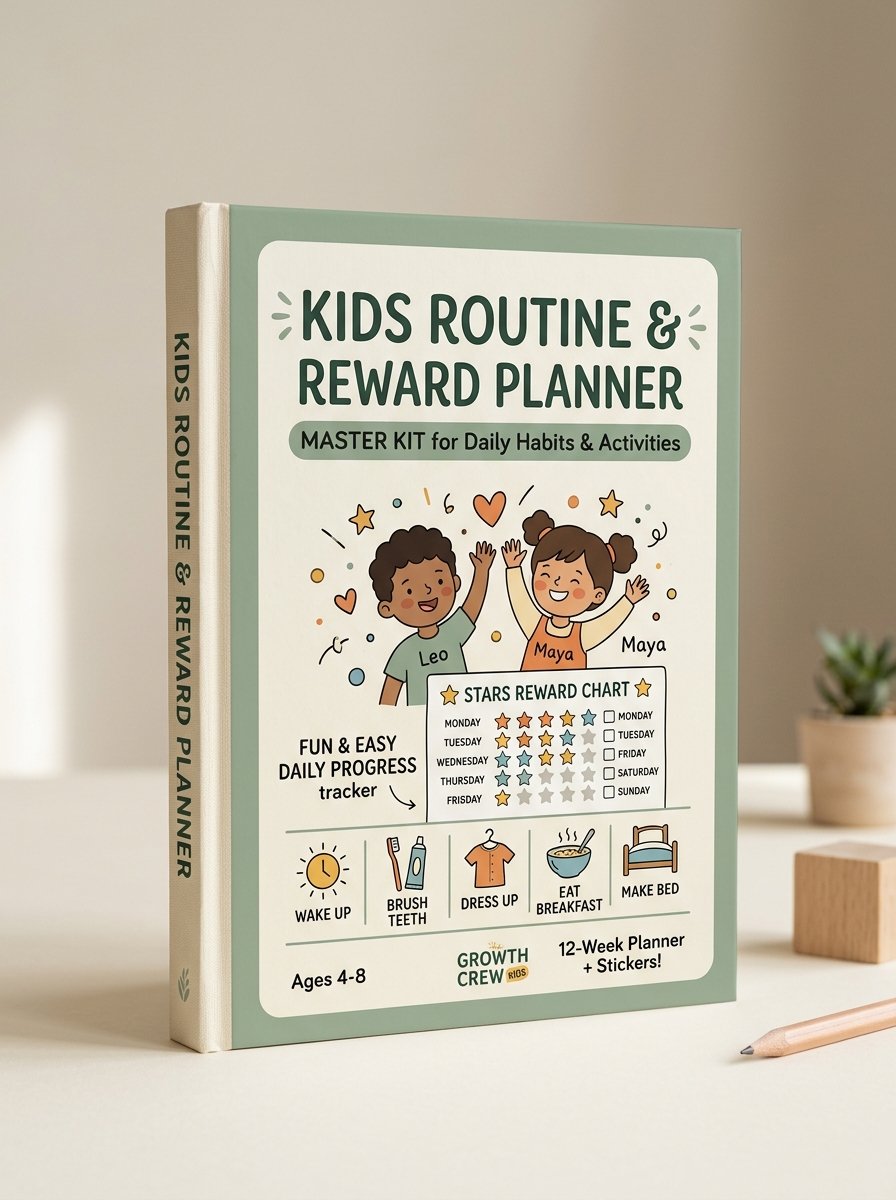 Kids Routine, Reward & Activity Planner and Tracker PDF