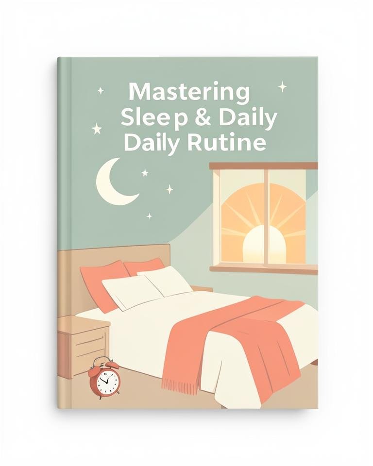 Mastering Sleep and Daily Routine printable PDF cover